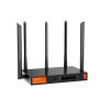Tenda W30E AX3000 bezdrátový router Gigabit Ethernet Dvoupásmový (2,4 GHz / 5 GHz) Černá