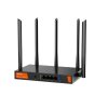 Tenda W30E AX3000 bezdrátový router Gigabit Ethernet Dvoupásmový (2,4 GHz / 5 GHz) Černá