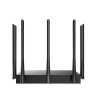 Tenda W30E AX3000 bezdrátový router Gigabit Ethernet Dvoupásmový (2,4 GHz / 5 GHz) Černá