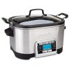 Crock-Pot CSC024X pomalovarný hrnec 5,6 l Černá, Nerezová ocel