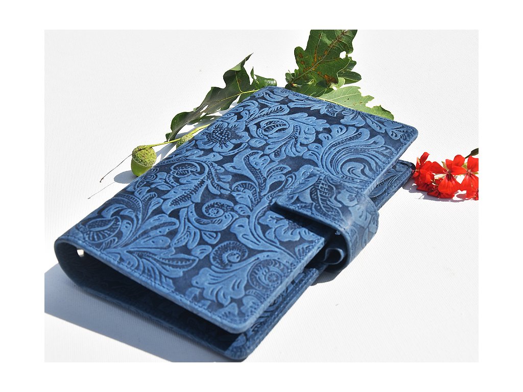 Tagebuch A6 "Damascena Blue"