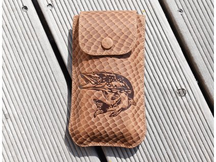 Etui für Brillen - Motiv Hecht 11 - 701S