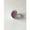 Cínový prsten - růžová 56,5