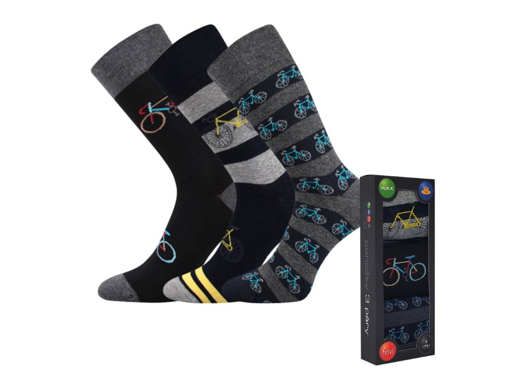 Dárková sada ponožek cyklista Lonka