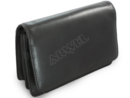 Příruční klopnová etue ARWEL - černá