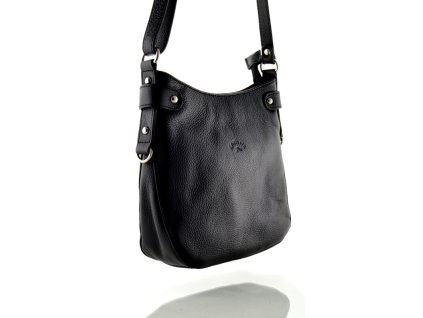 Kožené crossbody Katana - černé
