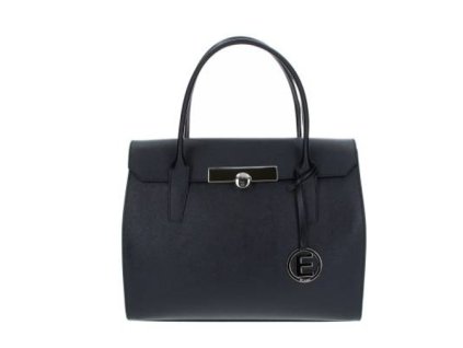 KLOPNOVÁ SHOPPER ELEGA PHAROS ČERNÁ/NIKL