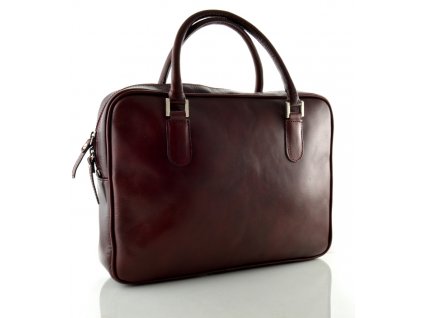 Dámská manažerská taška na notebook - rubín