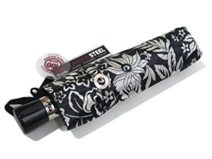 Deštník Doppler Magic Carbonsteel Imperial - černé kytky