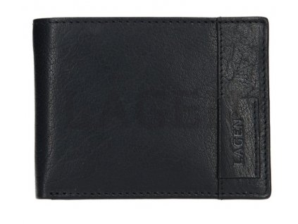 Luxusní pánská peněženka,dokladovka Lagen - černá