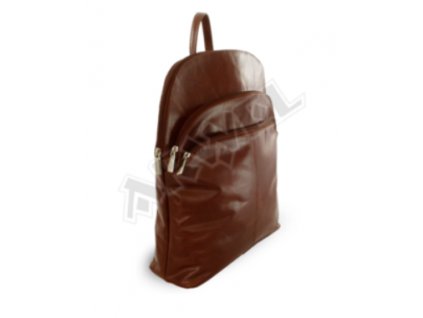 Kožený batoh Arwel - hnědý