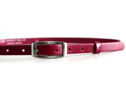 Fuchsiový úzký dámský opasek 95 cm - Penny Belts