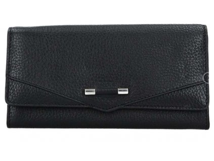 Luxusní kožená peněženka Lagen - černá