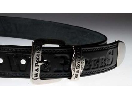 Černý kožený opasek - Penny Belts