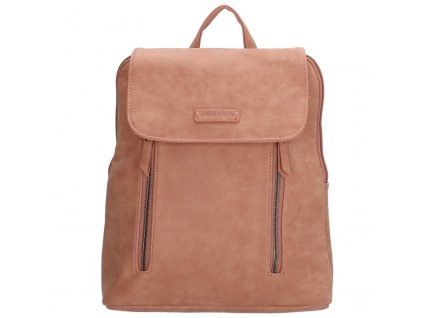 Koženkový batoh Enrico Benetti - růžový