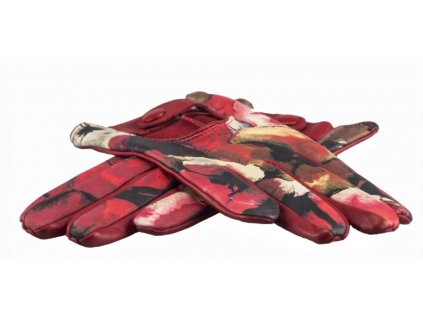 Bezpodšívkové kožené rukavice Bohemia gloves - červené