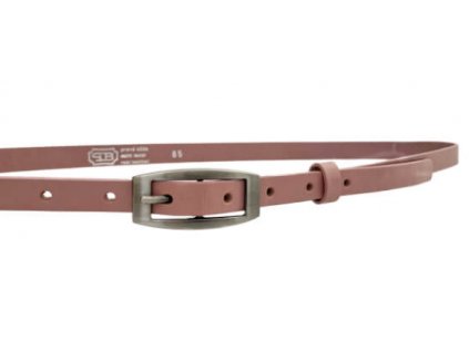 Růžový úzký dámský opasek 90 cm- Penny Belts