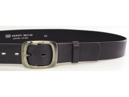 Fialový kožený dámský opasek - Penny Belts