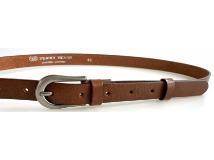 Dámský kožený opasek hnědý 95 cm Penny Belts