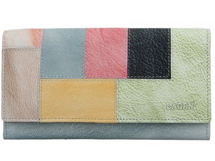 Barevná kožená peněženka Lagen - OCEAN
