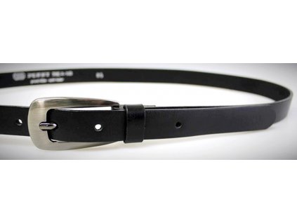 Dámský kožený opasek černý - Penny Belts  85 cm
