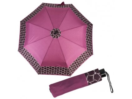 Dámský deštník Doppler Mini Fiber - růžový vzor