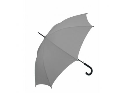 Dámský holový vystřelovací deštník - šedý