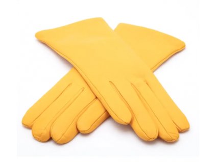 Dámské kožené rukavice Bohemia Gloves  - žluté