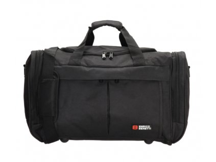 Textilní cestovní taška Enrico Benetti černá