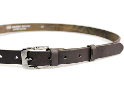 Šedý úzký dámský opasek 95 cm - Penny Belts