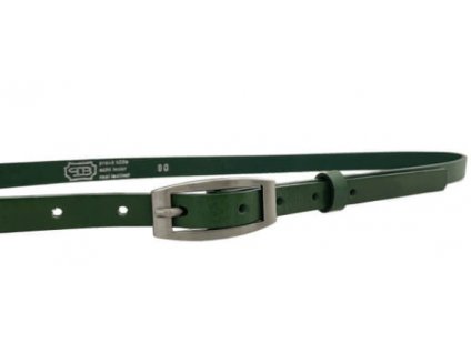 Zelený úzký dámský opasek 90cm - Penny Belts