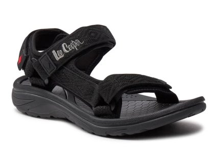 Pánské černé sandály Lee Cooper
