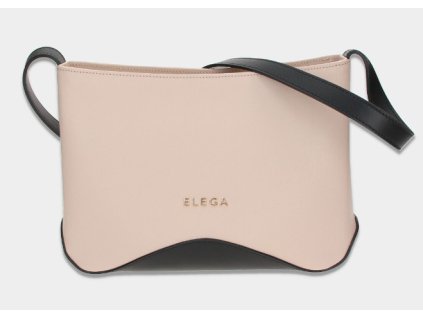 kožené crossbody ELEGA  Ziggy černá/bambi