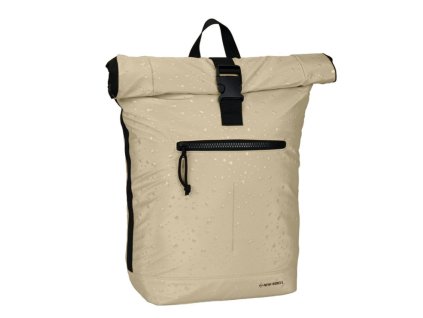 Nepromokavý rolovací batoh New Rebels béžový