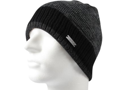 Čepice pánská pletená VOXX černošedá