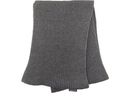 Kruhová šála s viskózou VOXX antracitová