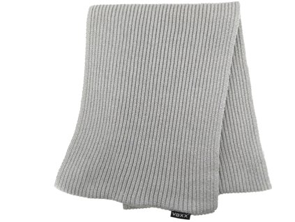 Kruhová šála s viskózou VOXX světle šedá