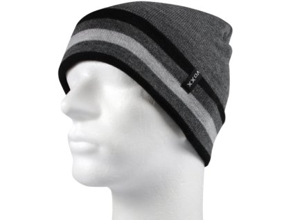 Čepice pletená VOXX antracitová