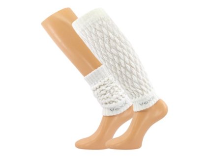 Návleky dámské zimní NARVIK s merinem a alpakou smetanové