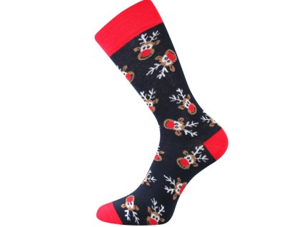 Vánoční ponožky sobi BOMA