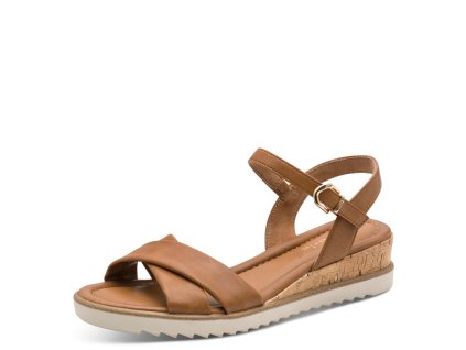 Lehké sandály Tamaris hnědé