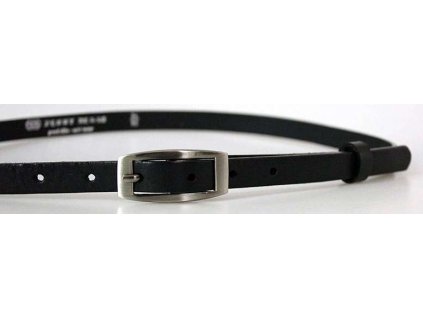 Černý úzký dámský opasek - Penny Belts 95 cm
