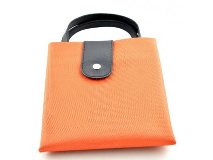 Pevná textilní taška - oranžová