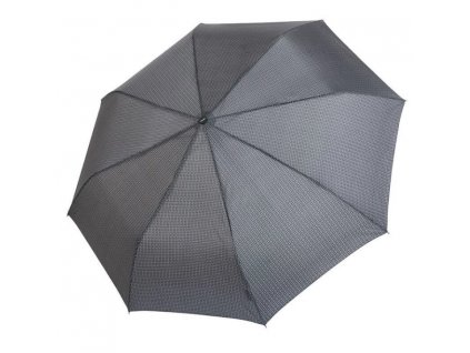 Pánský deštník Doppler mini fiber - černý vzor