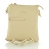 Kožená taštička přes rameno Katana - béžová