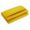Kožená mini peněženka - žlutá