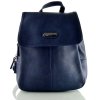 Koženkový batůžek Melanie Paris - modrý