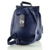 Koženkový batůžek Melanie Paris - modrý