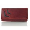 Luxusní kožená peněženka Lagen - červená