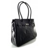 Manažerská kožená kabelka KATANA - černá